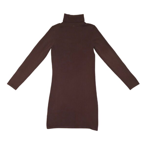 French Connection Woman Turtle Neck Mini Dress Size: L - Picture 3 of 7